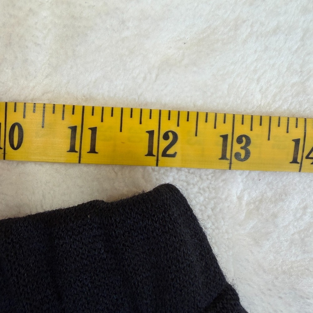 St John Knit Black Split Hem Skirt SZ 16 - Picture 7 of 10